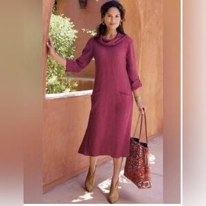 Soft Surroundings Everly Gauze Dress